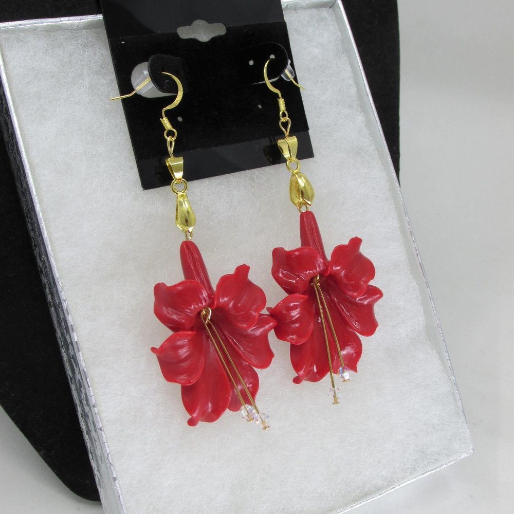 Gold Plated Garden Party Earrings